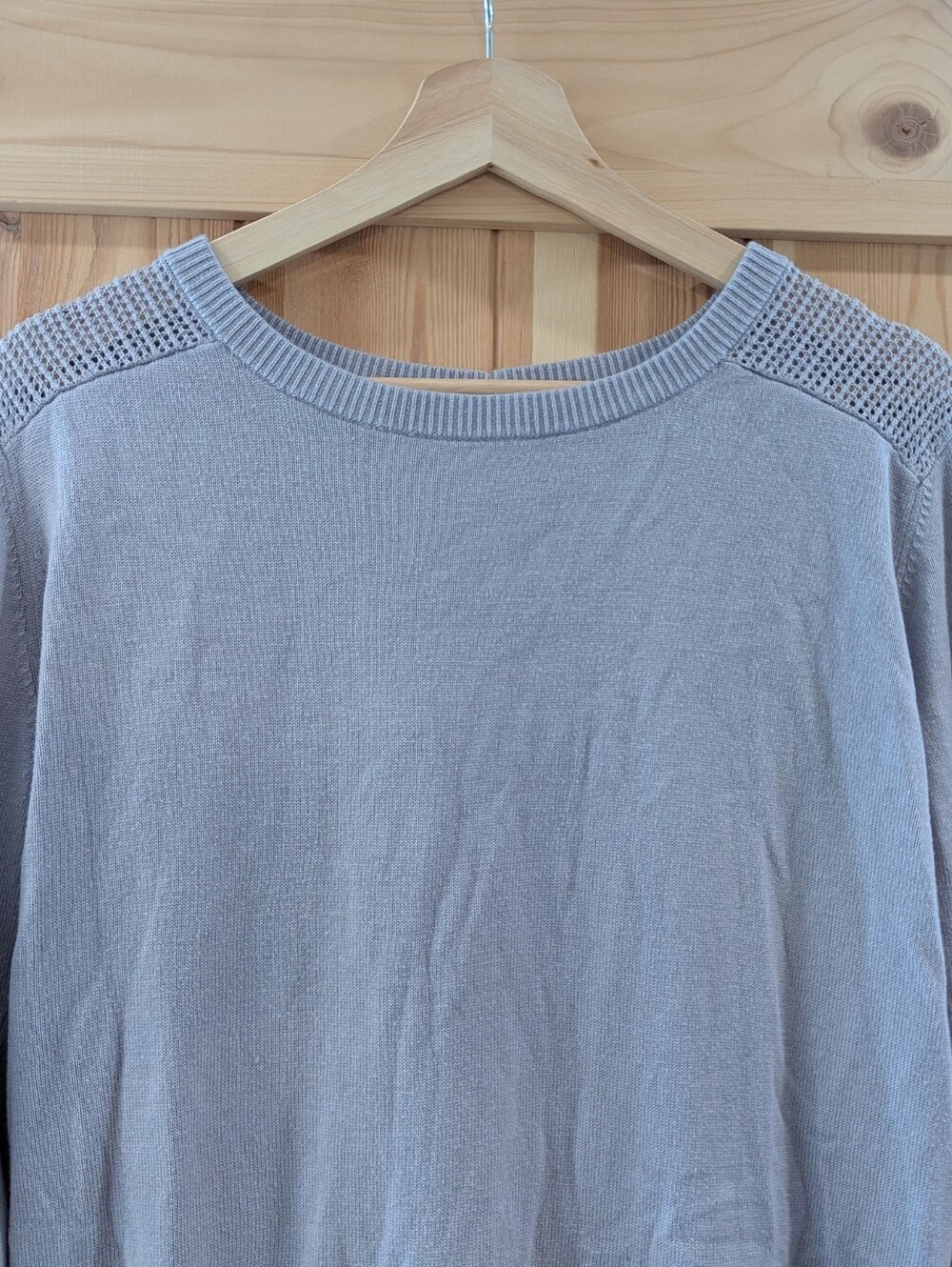 Lululemon Viscose Blend Open Back Sweater With Cashmere - Picture 3 of 8